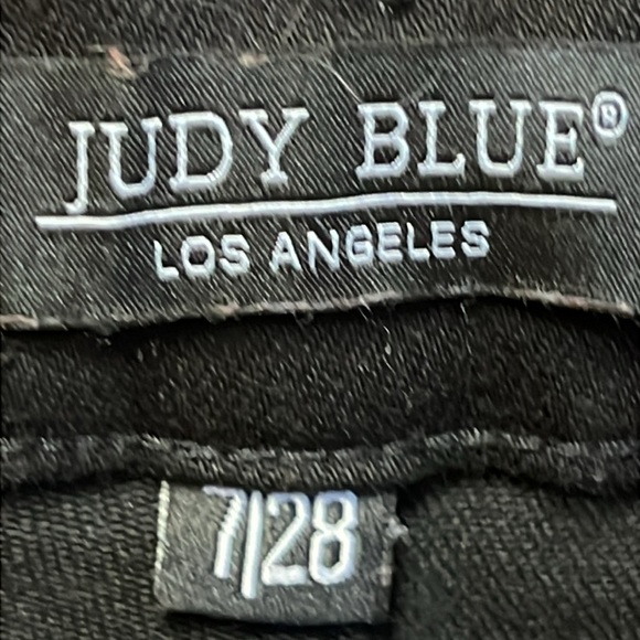 Judy Blue Women’s Pull On Joggers‎ 7/28 Black Stretch Drawstring casual comfort - Picture 7 of 10